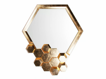 HONEYCOMB - Wall-mounted hexagonal mirror by ROYAL STRANGER - view 2